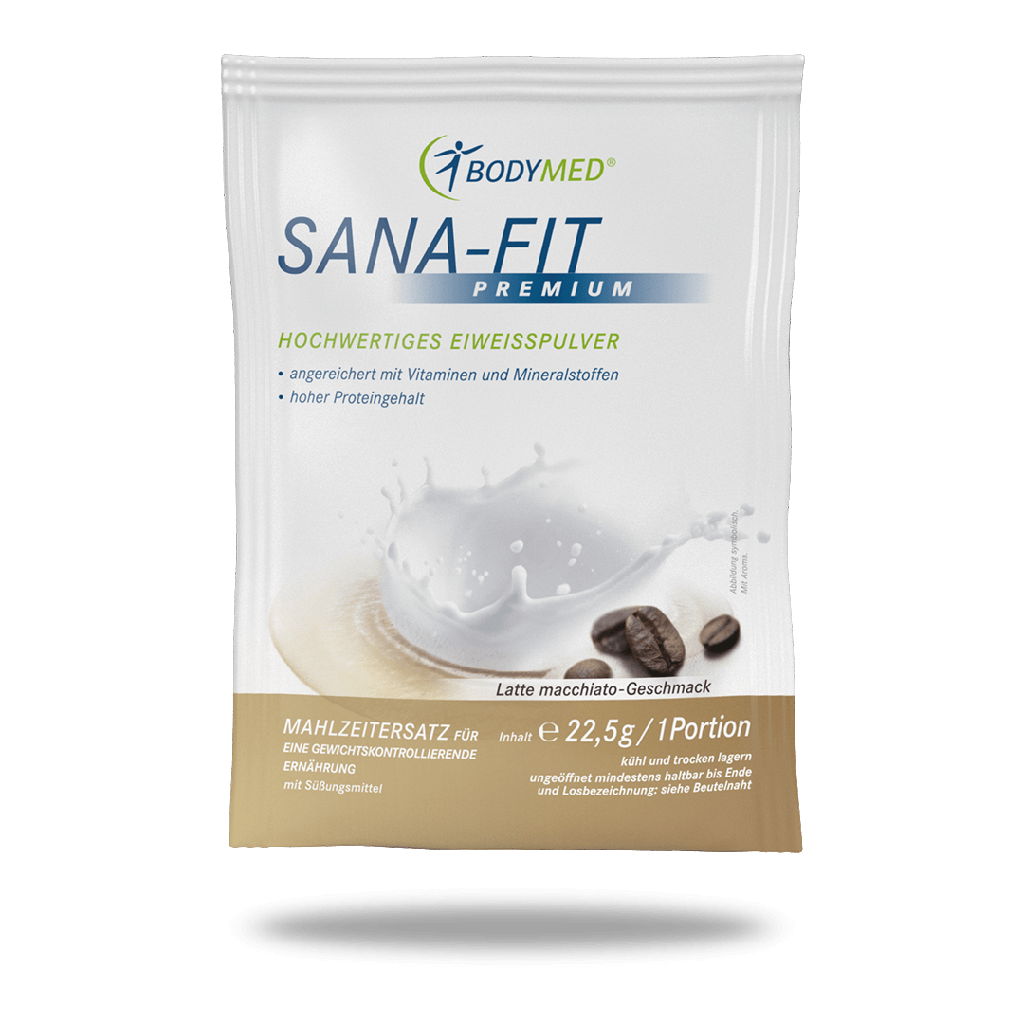 Bodymed SANAFIT Premium Portionsbeutel Latte macchiato